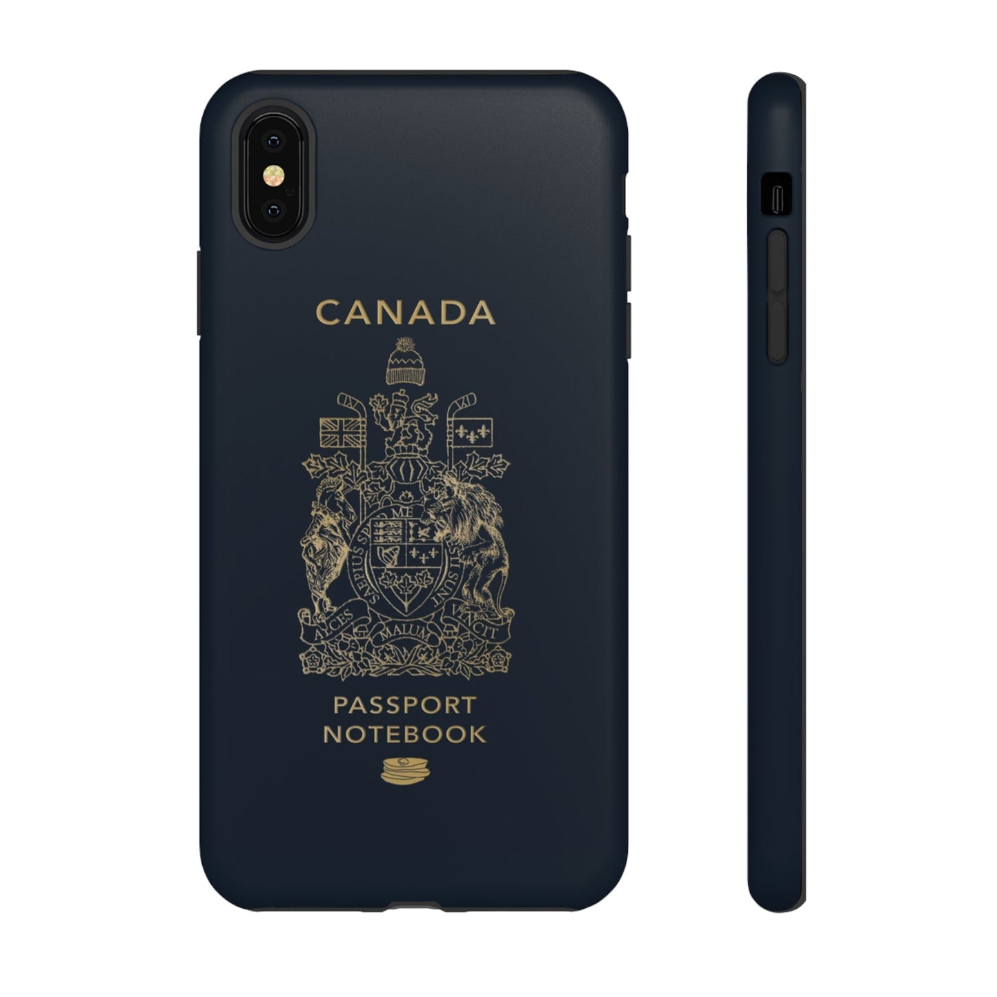 Phone Case-Canada Passort | Tough-iPhone XS MAX-Matte-PhoneCaseBoss-Phone-Best-Phone-Cases