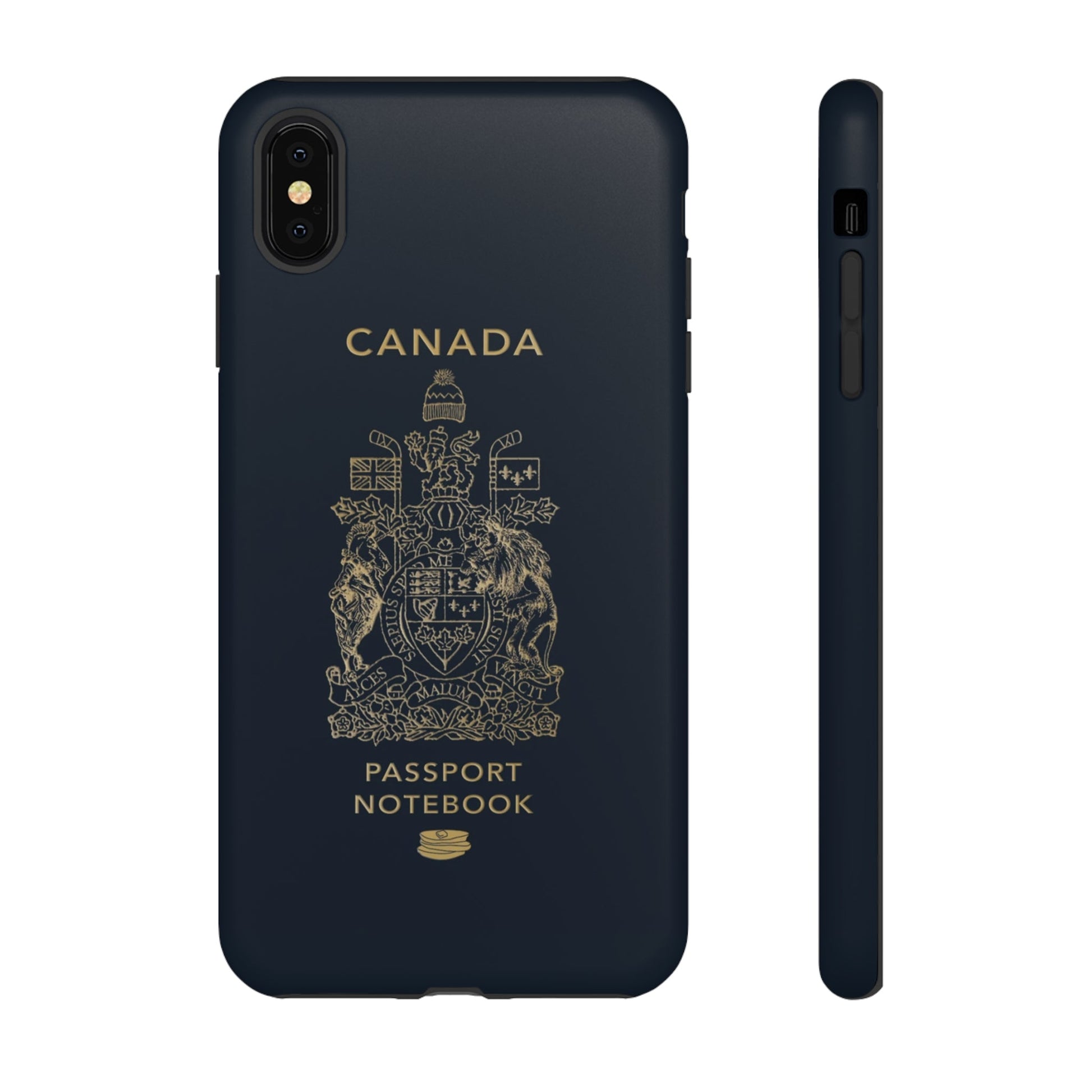 Phone Case-Canada Passort | Tough-iPhone XS MAX-Matte-PhoneCaseBoss-Phone-Best-Phone-Cases