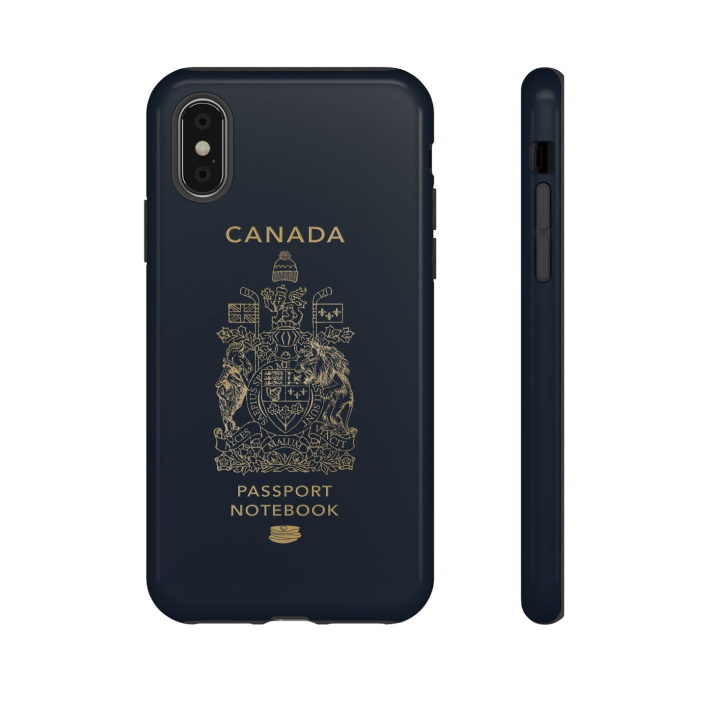 Phone Case-Canada Passort | Tough-iPhone X-Glossy-PhoneCaseBoss-Phone-Best-Phone-Cases