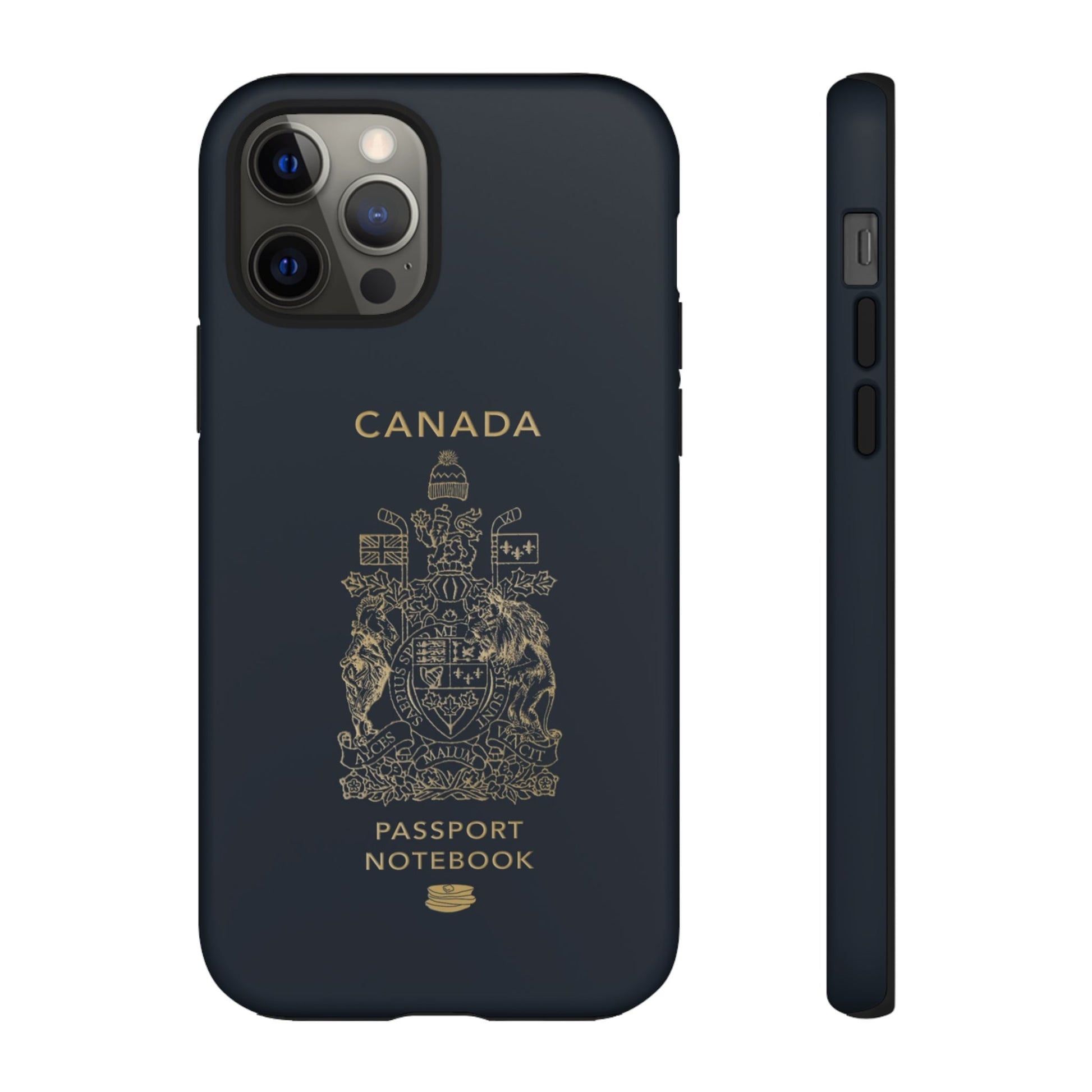 Phone Case-Canada Passort | Tough-iPhone 12 Pro-Matte-PhoneCaseBoss-Phone-Best-Phone-Cases