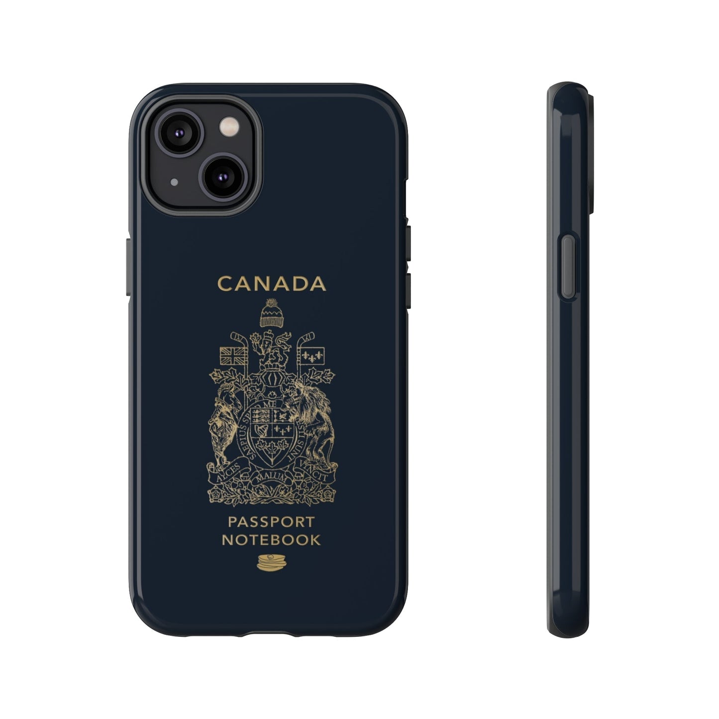 Phone Case-Canada Passort | Tough-iPhone 14 Plus-Glossy-PhoneCaseBoss-Phone-Best-Phone-Cases