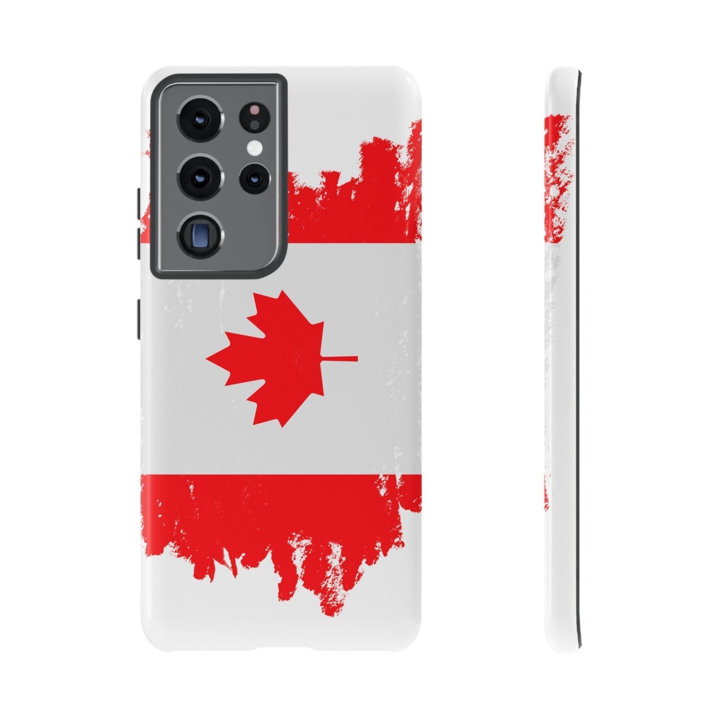 Phone Case-Canadian Flag | Tough-Samsung Galaxy S21 Ultra-Glossy-PhoneCaseBoss-Phone-Best-Phone-Cases