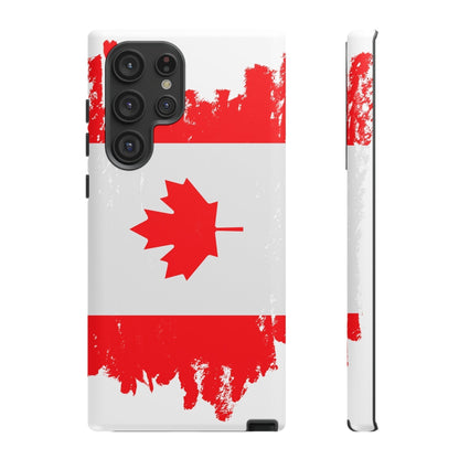 Phone Case-Canadian Flag | Tough-Samsung Galaxy S22 Ultra-Matte-PhoneCaseBoss-Phone-Best-Phone-Cases