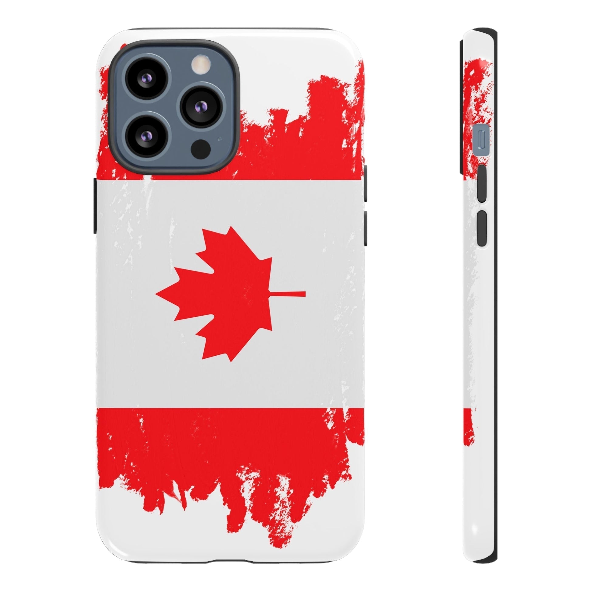 Phone Case-Canadian Flag | Tough-iPhone 13 Pro Max-Glossy-PhoneCaseBoss-Phone-Best-Phone-Cases