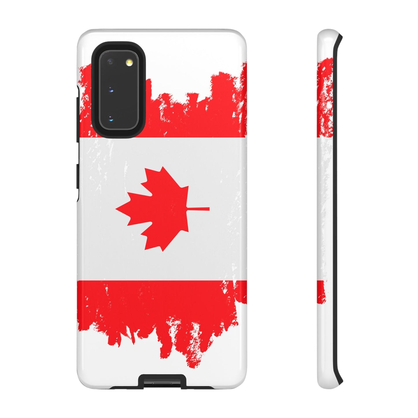 Phone Case-Canadian Flag | Tough-Samsung Galaxy S20-Glossy-PhoneCaseBoss-Phone-Best-Phone-Cases