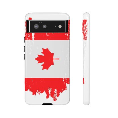 Phone Case-Canadian Flag | Tough-Google Pixel 6-Glossy-PhoneCaseBoss-Phone-Best-Phone-Cases