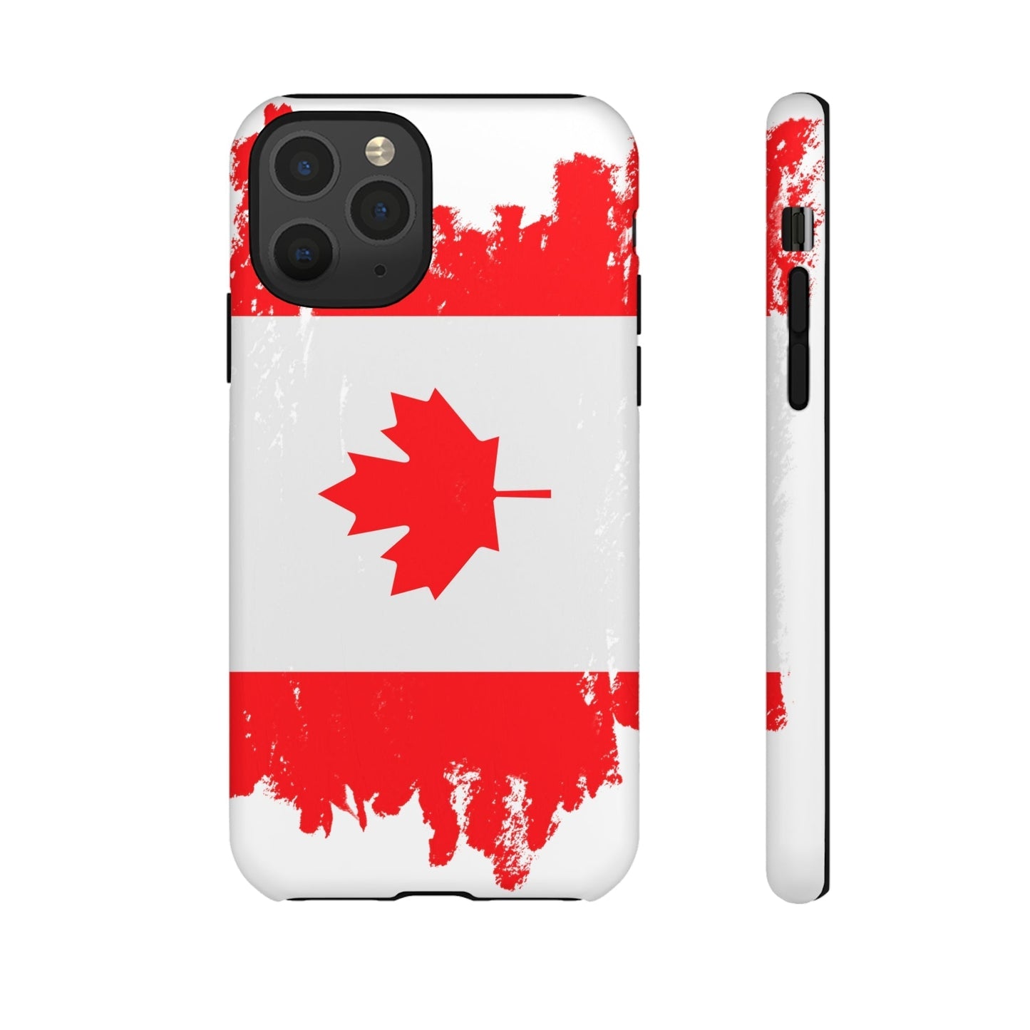 Phone Case-Canadian Flag | Tough-iPhone 11 Pro-Matte-PhoneCaseBoss-Phone-Best-Phone-Cases