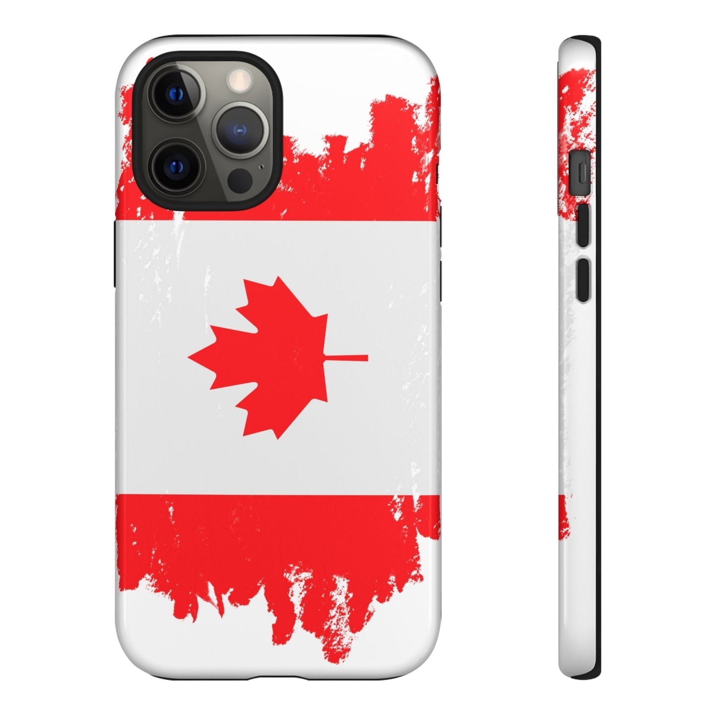 Phone Case-Canadian Flag | Tough-iPhone 12 Pro Max-Glossy-PhoneCaseBoss-Phone-Best-Phone-Cases