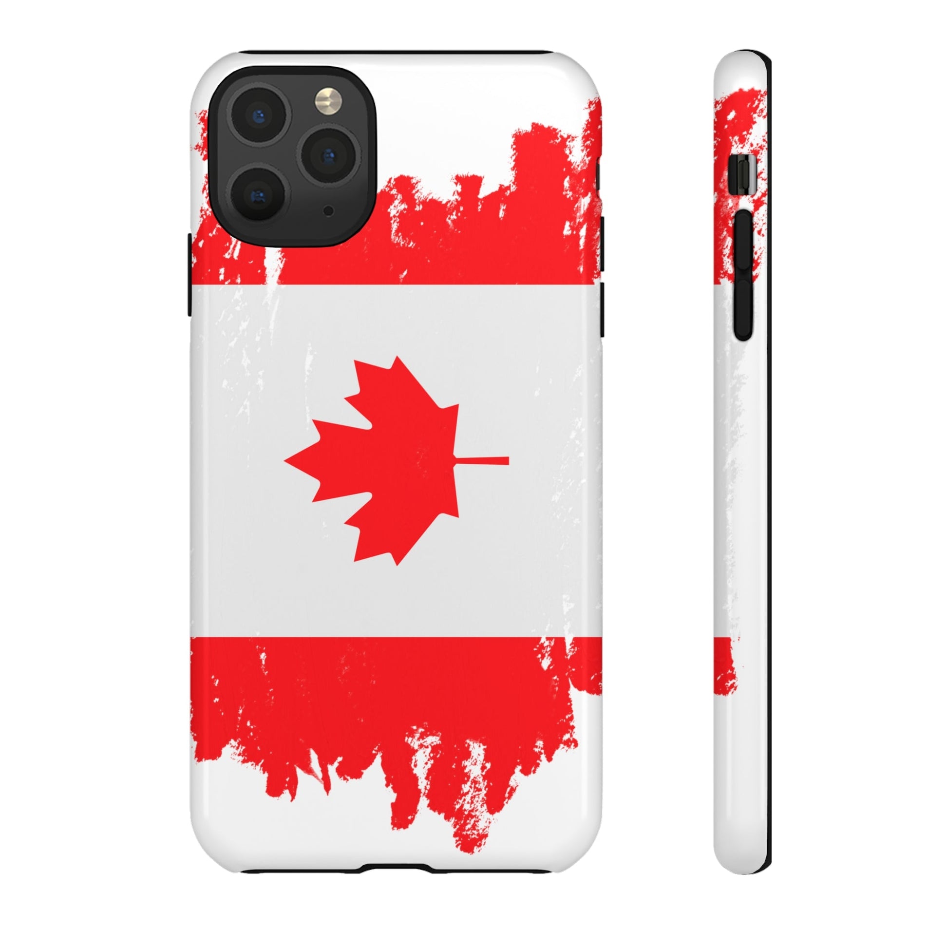 Phone Case-Canadian Flag | Tough-iPhone 11 Pro Max-Glossy-PhoneCaseBoss-Phone-Best-Phone-Cases