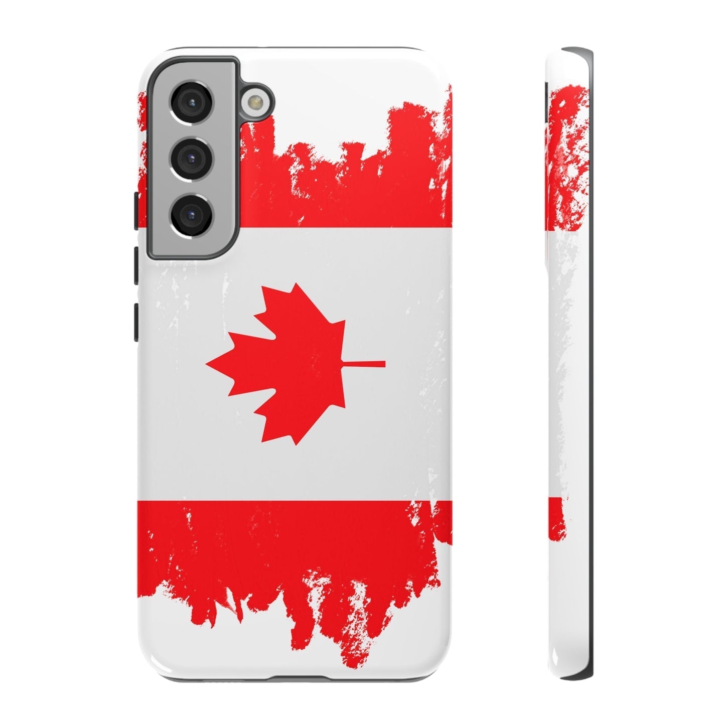 Phone Case-Canadian Flag | Tough-Samsung Galaxy S22 Plus-Glossy-PhoneCaseBoss-Phone-Best-Phone-Cases