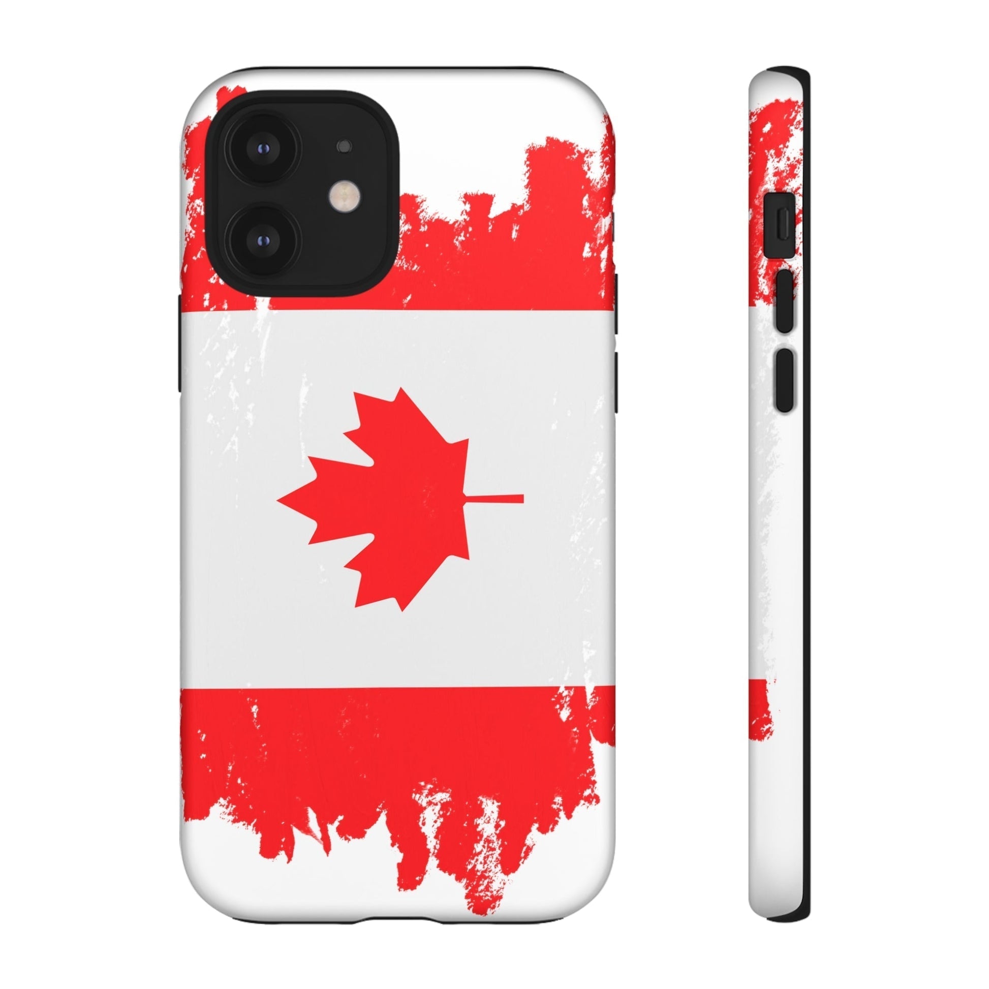 Phone Case-Canadian Flag | Tough-iPhone 12-Matte-PhoneCaseBoss-Phone-Best-Phone-Cases