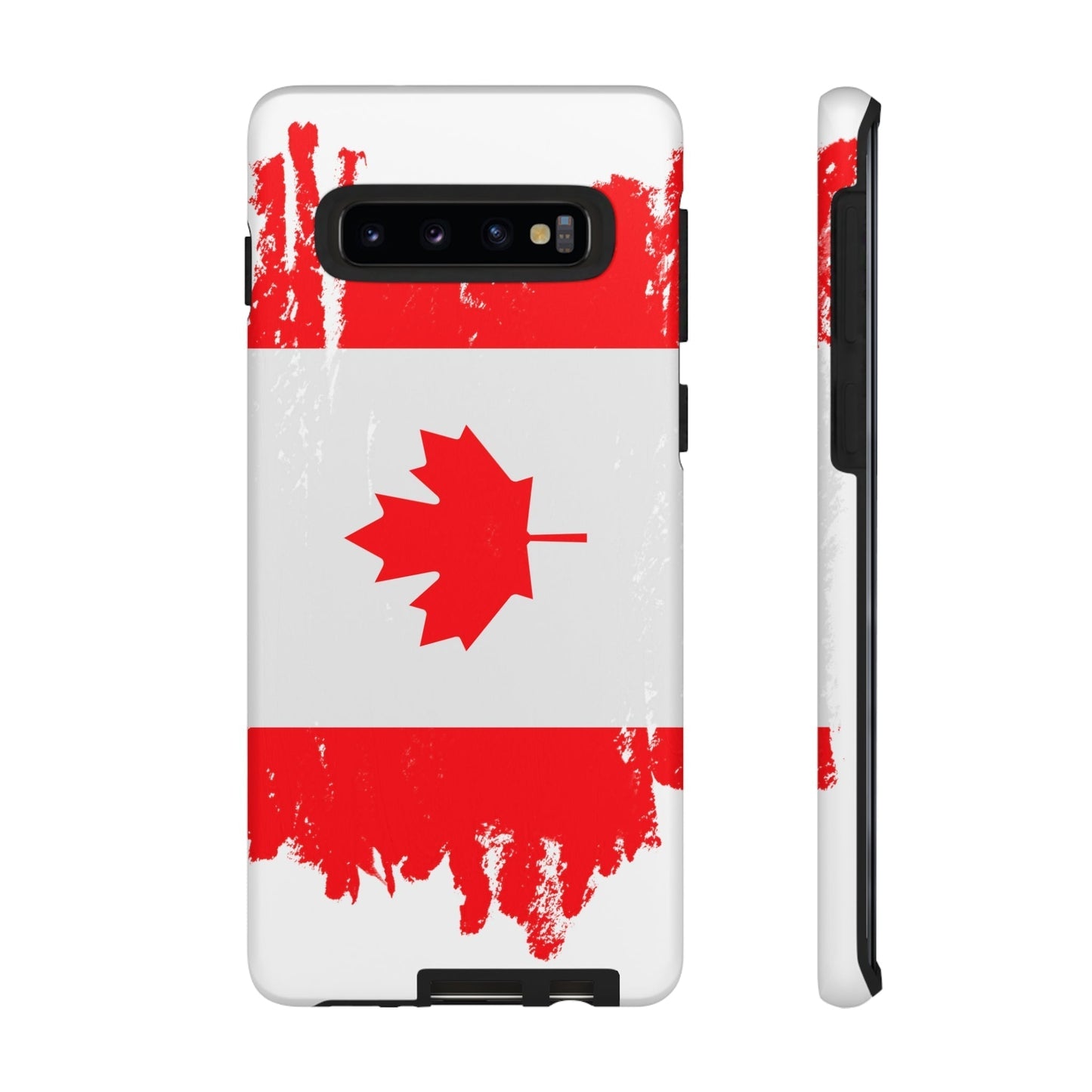 Phone Case-Canadian Flag | Tough-Samsung Galaxy S10-Matte-PhoneCaseBoss-Phone-Best-Phone-Cases