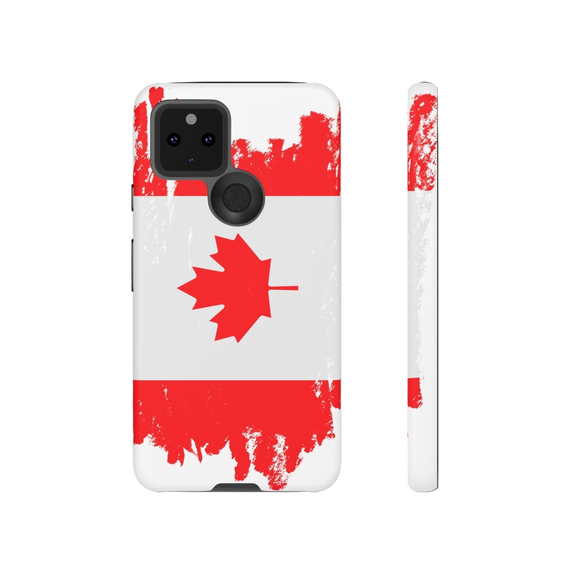 Phone Case-Canadian Flag | Tough-Google Pixel 5 5G-Matte-PhoneCaseBoss-Phone-Best-Phone-Cases