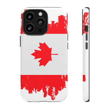 Phone Case-Canadian Flag | Tough-iPhone 13 Pro-Matte-PhoneCaseBoss-Phone-Best-Phone-Cases