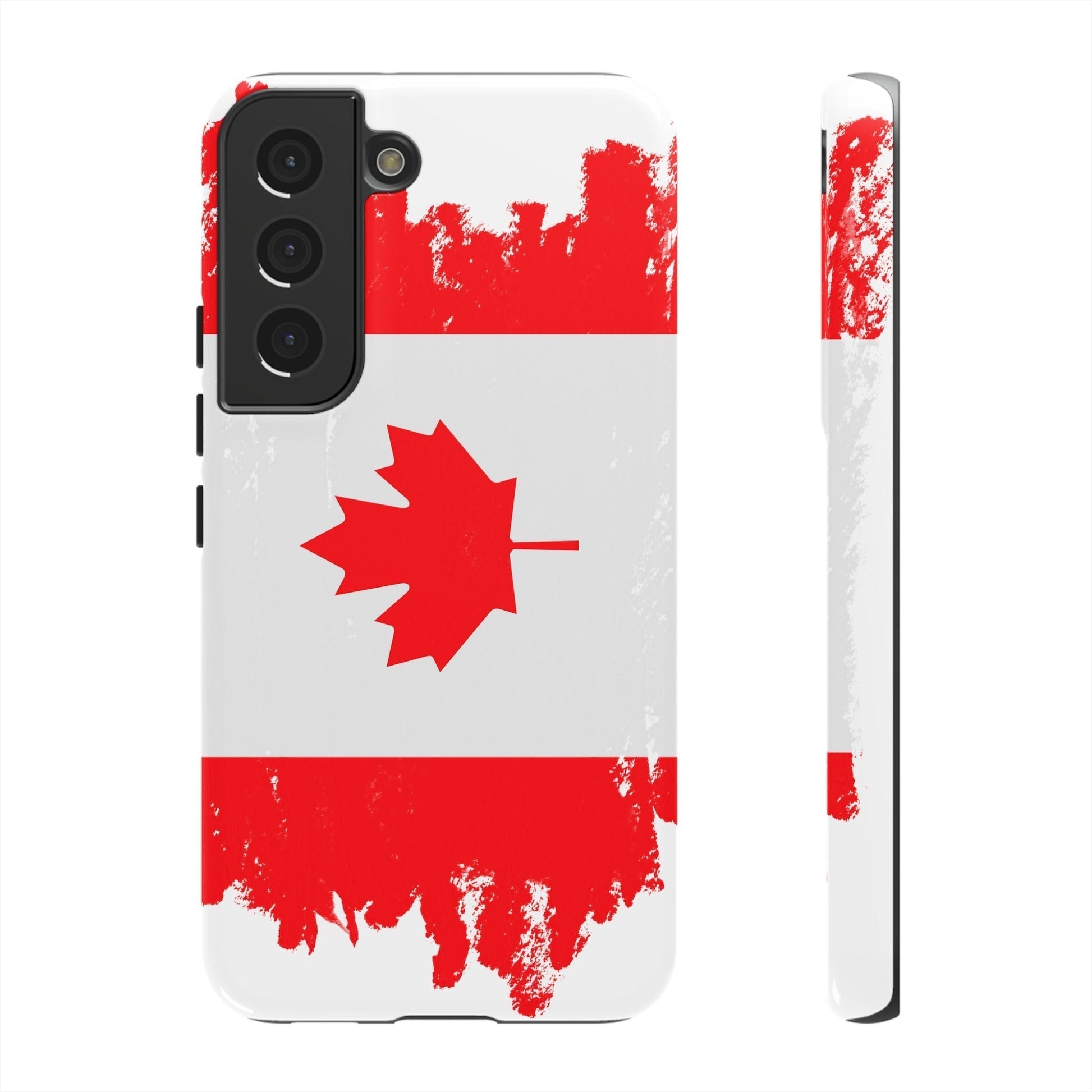 Phone Case-Canadian Flag | Tough-Samsung Galaxy S22-Glossy-PhoneCaseBoss-Phone-Best-Phone-Cases