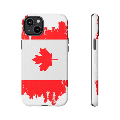 Phone Case-Canadian Flag | Tough-iPhone 14 Plus-Matte-PhoneCaseBoss-Phone-Best-Phone-Cases