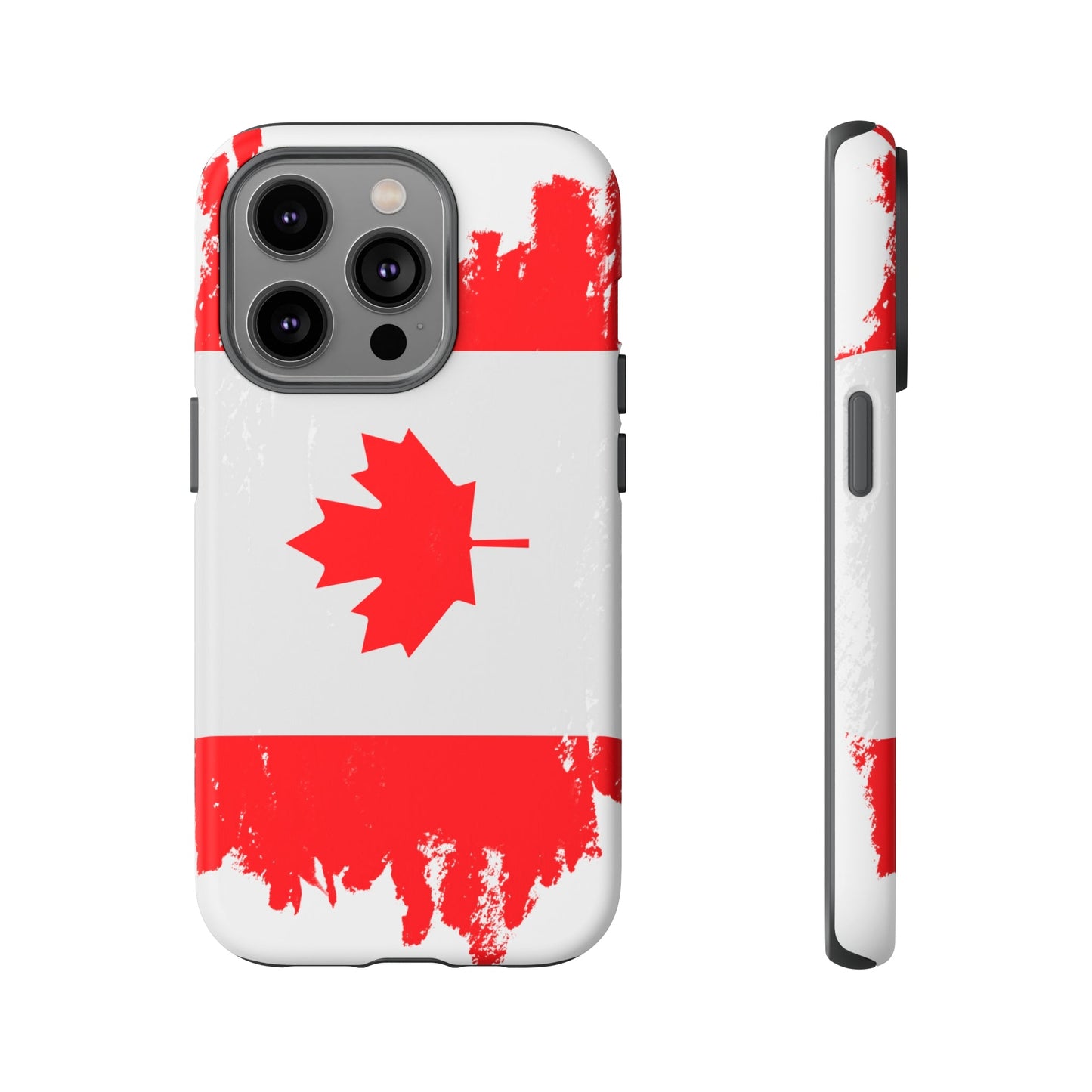 Phone Case-Canadian Flag | Tough-iPhone 14 Pro-Matte-PhoneCaseBoss-Phone-Best-Phone-Cases