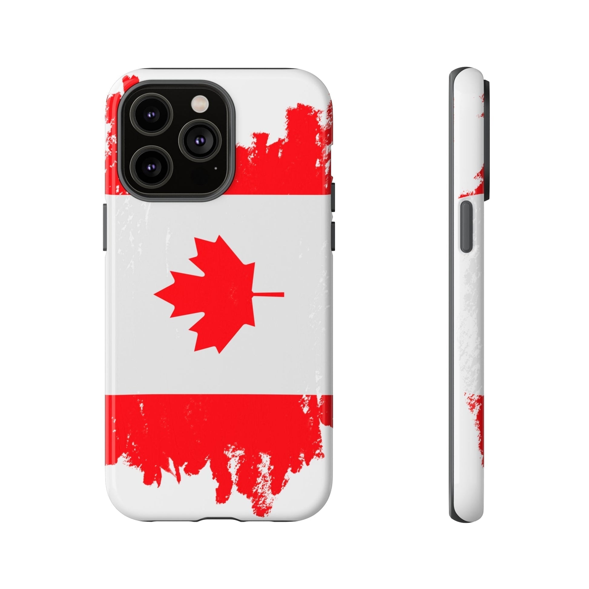 Phone Case-Canadian Flag | Tough-iPhone 14 Pro Max-Glossy-PhoneCaseBoss-Phone-Best-Phone-Cases