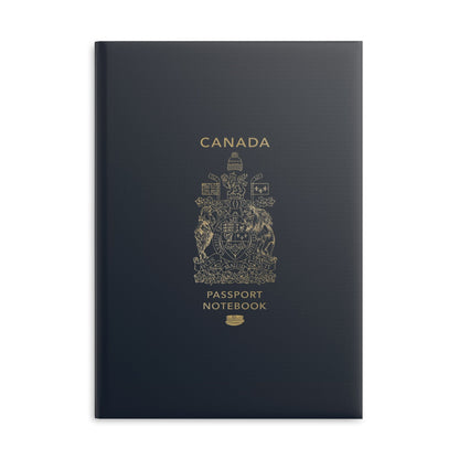 Canadian Passport Hardcover Notebook with Puffy Covers-Paper products-Printify-Glossy, Hardcover, Home & Living, Journals, Journals & Notebooks, More, Notebooks, Paper, Spiral, The Whole Nother | A4,Blank,Matte,7568869163101-Canadian-Passport-Hardcover-Notebook-with-Puffy-Covers-Paper-products-Glossy-Hardcover-Home-Living-Journals-Journals-Notebooks-More-Notebooks-Paper-Spiral-The-Whole-Nother-A4-Blank-Ma, PhoneCaseBoss | Image-position:5-SKU:[sku}, Barcode: