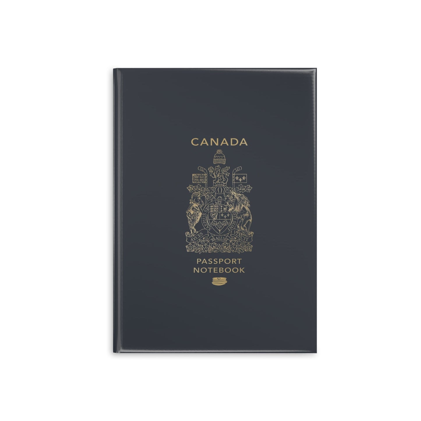 Canadian Passport Hardcover Notebook with Puffy Covers-Paper products-Printify-Glossy, Hardcover, Home & Living, Journals, Journals & Notebooks, More, Notebooks, Paper, Spiral, The Whole Nother | A5,Dotgrid,Glossy,7568869163101-Canadian-Passport-Hardcover-Notebook-with-Puffy-Covers-Paper-products-Glossy-Hardcover-Home-Living-Journals-Journals-Notebooks-More-Notebooks-Paper-Spiral-The-Whole-Nother-A5-Dotgrid, PhoneCaseBoss | Image-position:14-SKU:[sku}, Barcode: