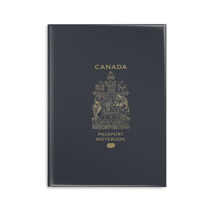 Canadian Passport Hardcover Notebook with Puffy Covers-Paper products-Printify-Glossy, Hardcover, Home & Living, Journals, Journals & Notebooks, More, Notebooks, Paper, Spiral, The Whole Nother | B5,Blank,Glossy,7568869163101-Canadian-Passport-Hardcover-Notebook-with-Puffy-Covers-Paper-products-Glossy-Hardcover-Home-Living-Journals-Journals-Notebooks-More-Notebooks-Paper-Spiral-The-Whole-Nother-B5-Blank-Gl, PhoneCaseBoss | Image-position:8-SKU:[sku}, Barcode: