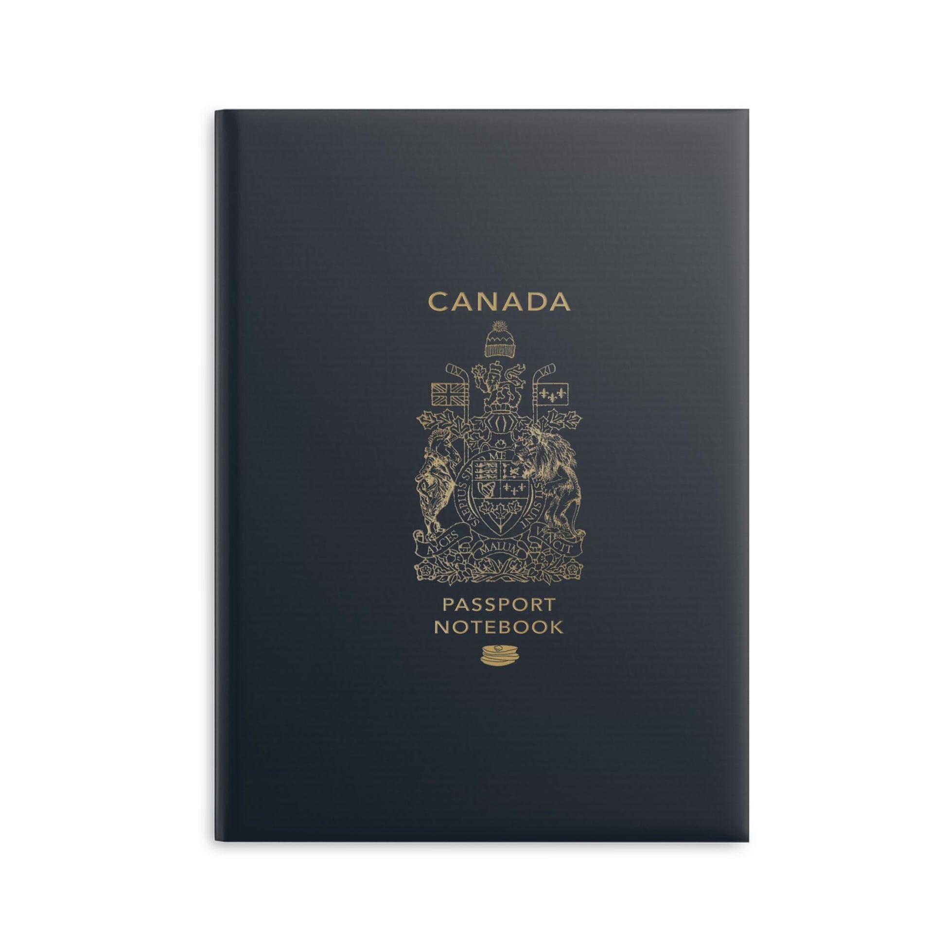 Canadian Passport Hardcover Notebook with Puffy Covers-Paper products-Printify-Glossy, Hardcover, Home & Living, Journals, Journals & Notebooks, More, Notebooks, Paper, Spiral, The Whole Nother | B5,Blank,Matte,7568869163101-Canadian-Passport-Hardcover-Notebook-with-Puffy-Covers-Paper-products-Glossy-Hardcover-Home-Living-Journals-Journals-Notebooks-More-Notebooks-Paper-Spiral-The-Whole-Nother-B5-Blank-Ma, PhoneCaseBoss | Image-position:11-SKU:[sku}, Barcode: