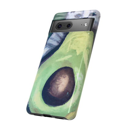 Phone Case-Cat Hugs Avocado | Tough-PhoneCaseBoss-Phone-Best-Phone-Cases