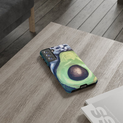 Phone Case-Cat Hugs Avocado | Tough-PhoneCaseBoss-Phone-Best-Phone-Cases