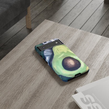 Phone Case-Cat Hugs Avocado | Tough-PhoneCaseBoss-Phone-Best-Phone-Cases