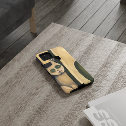 Phone Case-Cat Loves Avocado | Tough-PhoneCaseBoss-Phone-Best-Phone-Cases