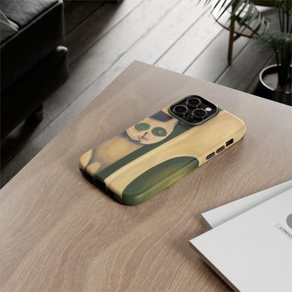 Phone Case-Cat Loves Avocado | Tough-PhoneCaseBoss-Phone-Best-Phone-Cases