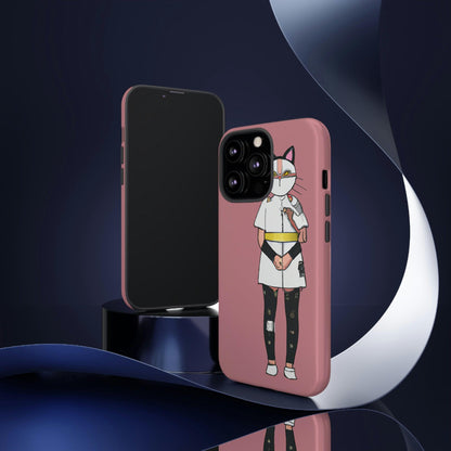 Phone Case-Cat Nurse | Tough-PhoneCaseBoss-Phone-Best-Phone-Cases