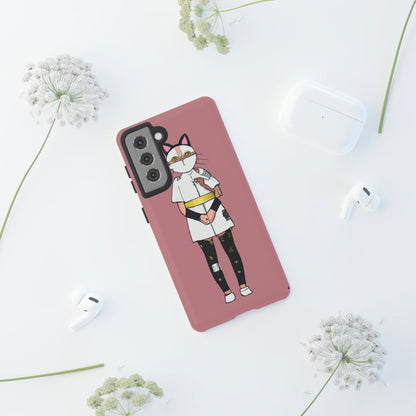 Phone Case-Cat Nurse | Tough-PhoneCaseBoss-Phone-Best-Phone-Cases