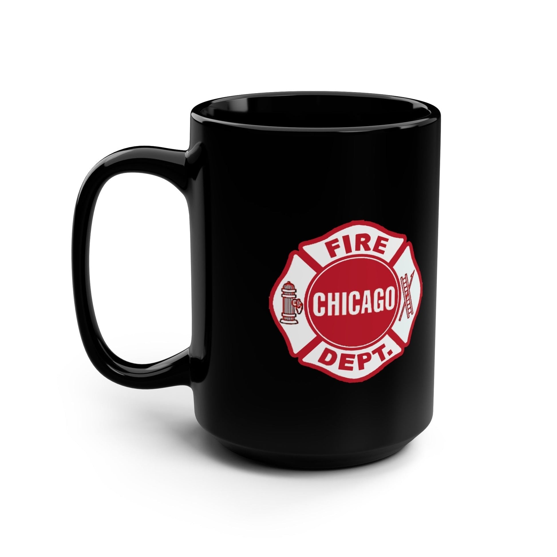 Chicago Fire Logo "We're There When You Need Us" 15oz Black Porcelain Mug-Mug-Printify-15 oz, 15oz, Ceramic, Chicago, Chicago Fire, Chicago Fire Dept, Chicago Gifts, Coffee Mugs, Drink, Drinks, Fireman Gifts, Firemen Gifts, Gifts for Fireman, Glossy, Home & Living, Mugs, Sublimation, The Whole Nother | 15oz,,,7572845232221-Chicago-Fire-Logo-Were-There-When-You-Need-Us-15oz-Black-Porcelain-Mug-Mug-15-oz-15oz-Ceramic-Chicago-Chicago-Fire-Chicago-Fire-Dept-Chicago-Gifts-Coffee-Mugs-Drink-Drinks-Fireman-Gif_d91