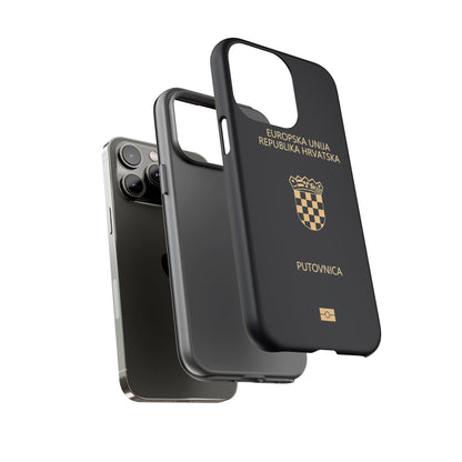 Phone Case-Croatian Passort | Tough-PhoneCaseBoss-Phone-Best-Phone-Cases