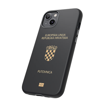 Phone Case-Croatian Passort | Tough-PhoneCaseBoss-Phone-Best-Phone-Cases