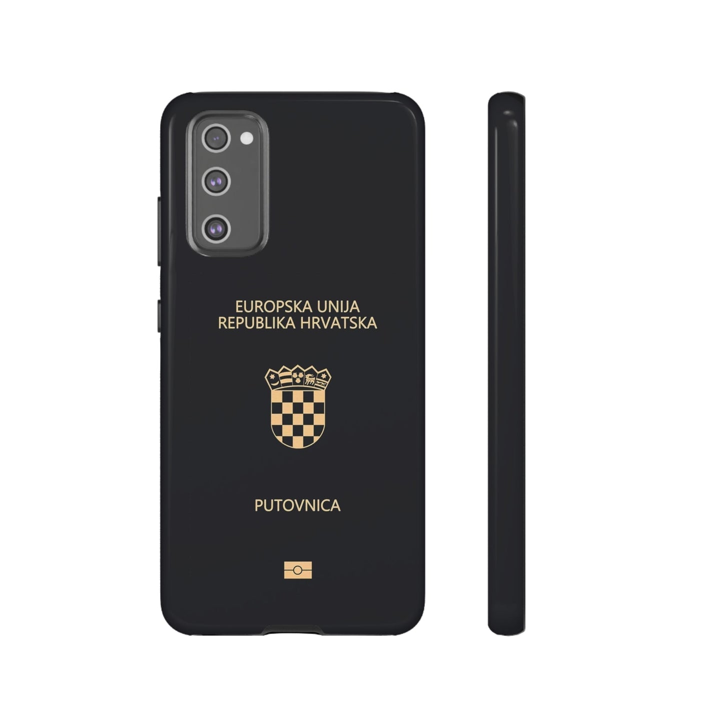 Phone Case-Croatian Passort | Tough-Samsung Galaxy S20 FE-Glossy-PhoneCaseBoss-Phone-Best-Phone-Cases