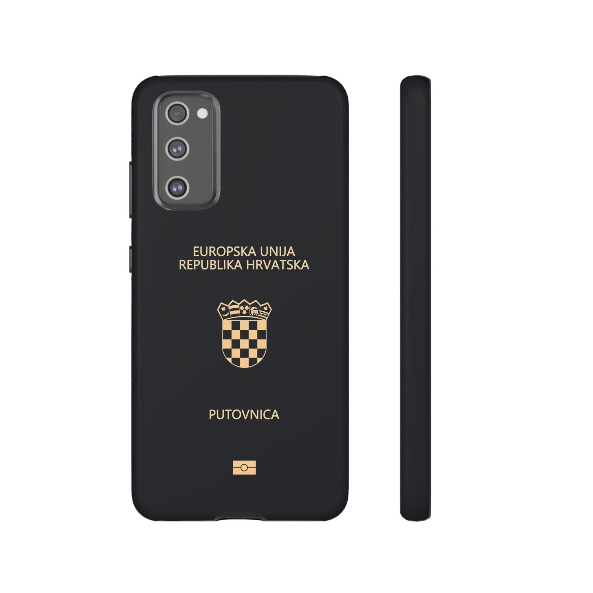 Phone Case-Croatian Passort | Tough-Samsung Galaxy S20 FE-Matte-PhoneCaseBoss-Phone-Best-Phone-Cases
