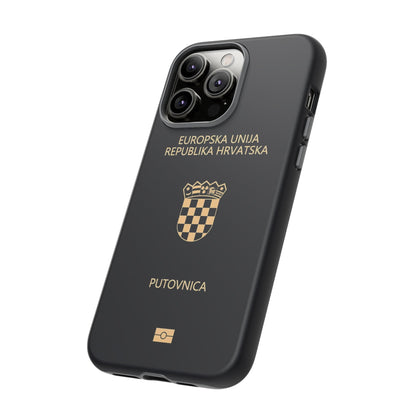Phone Case-Croatian Passort | Tough-PhoneCaseBoss-Phone-Best-Phone-Cases