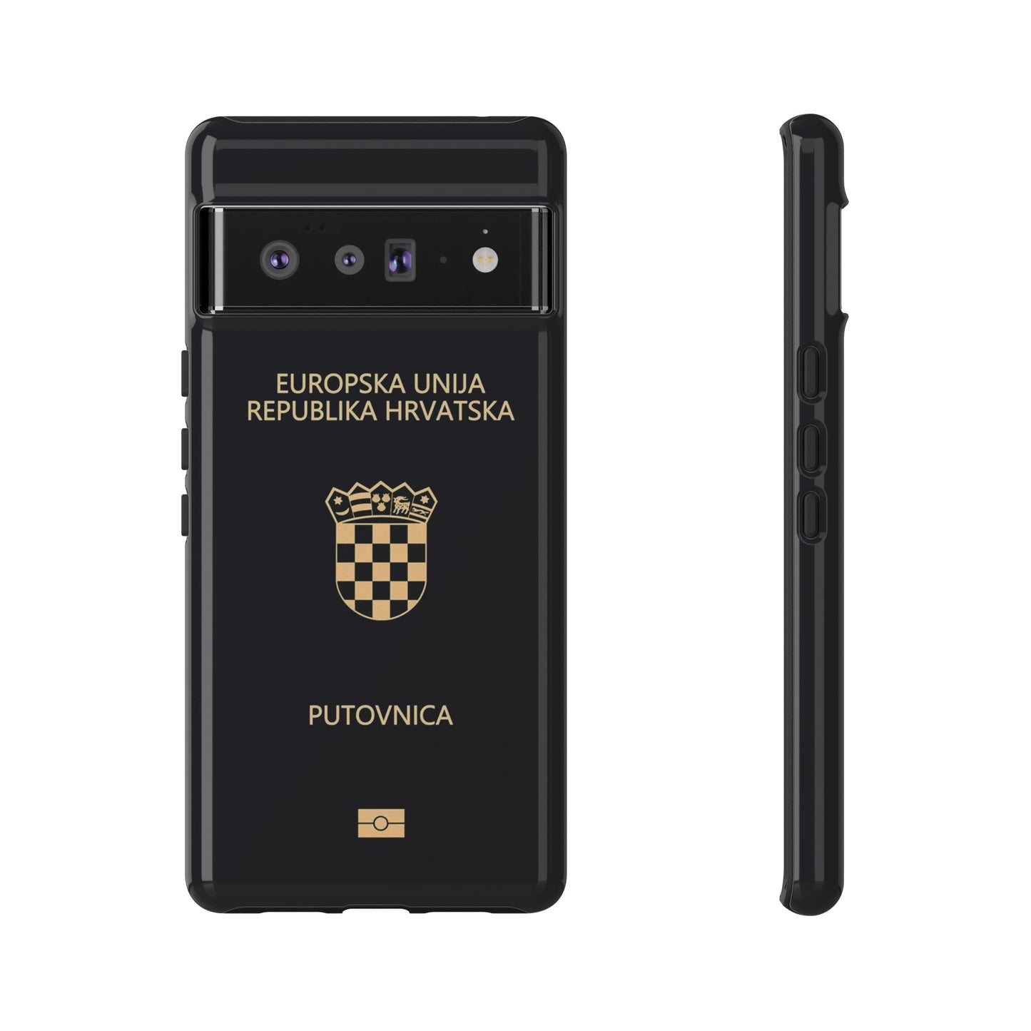 Phone Case-Croatian Passort | Tough-Google Pixel 6 Pro-Glossy-PhoneCaseBoss-Phone-Best-Phone-Cases