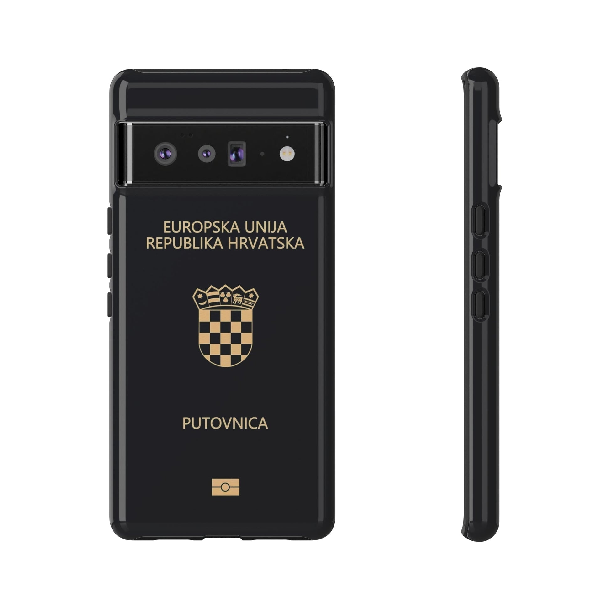 Phone Case-Croatian Passort | Tough-Google Pixel 6 Pro-Glossy-PhoneCaseBoss-Phone-Best-Phone-Cases