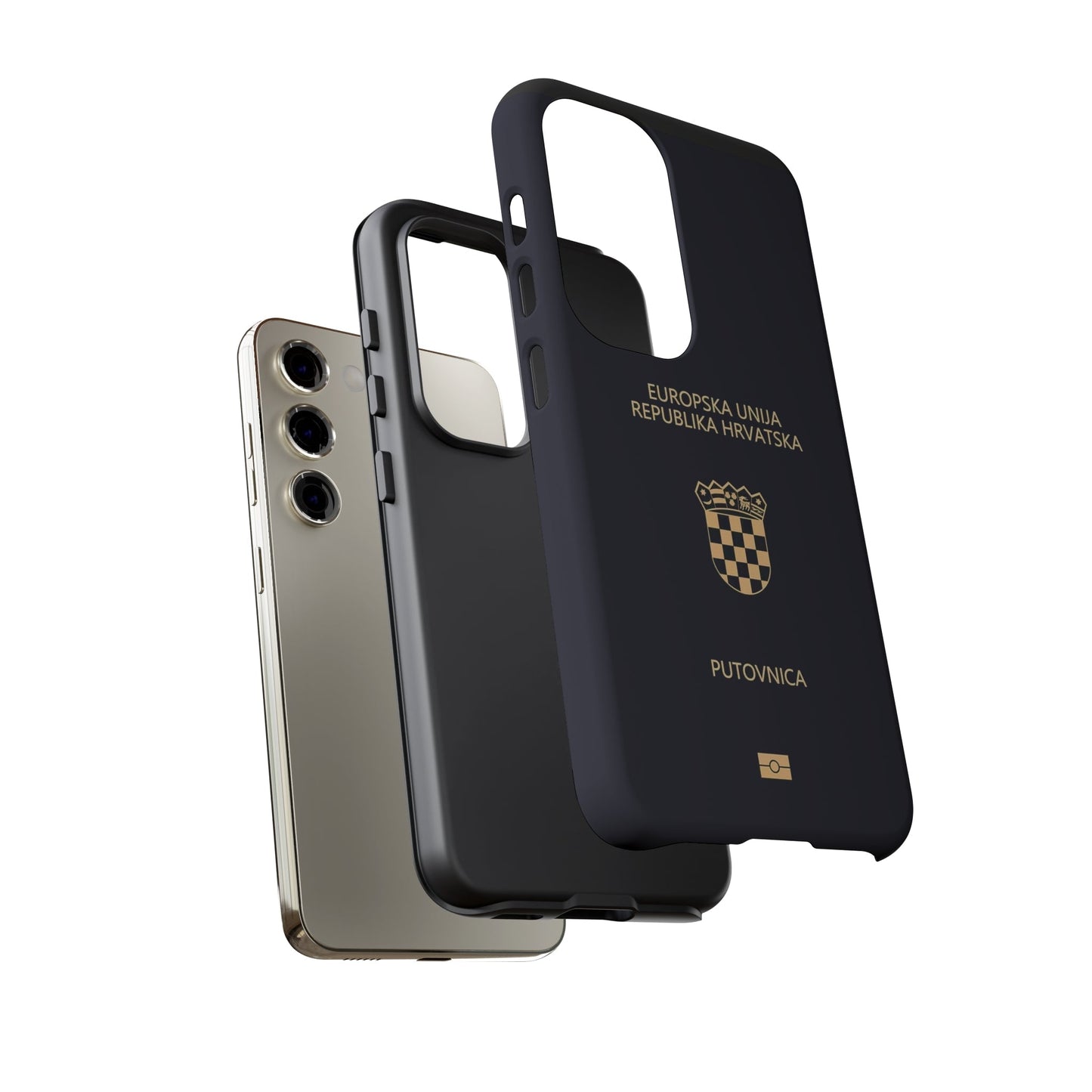 Phone Case-Croatian Passort | Tough-PhoneCaseBoss-Phone-Best-Phone-Cases