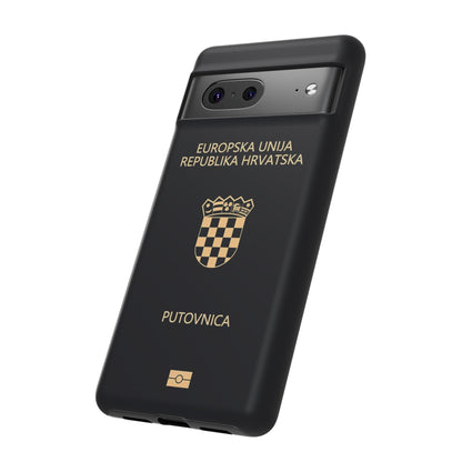 Phone Case-Croatian Passort | Tough-PhoneCaseBoss-Phone-Best-Phone-Cases