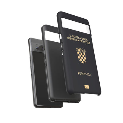 Phone Case-Croatian Passort | Tough-PhoneCaseBoss-Phone-Best-Phone-Cases