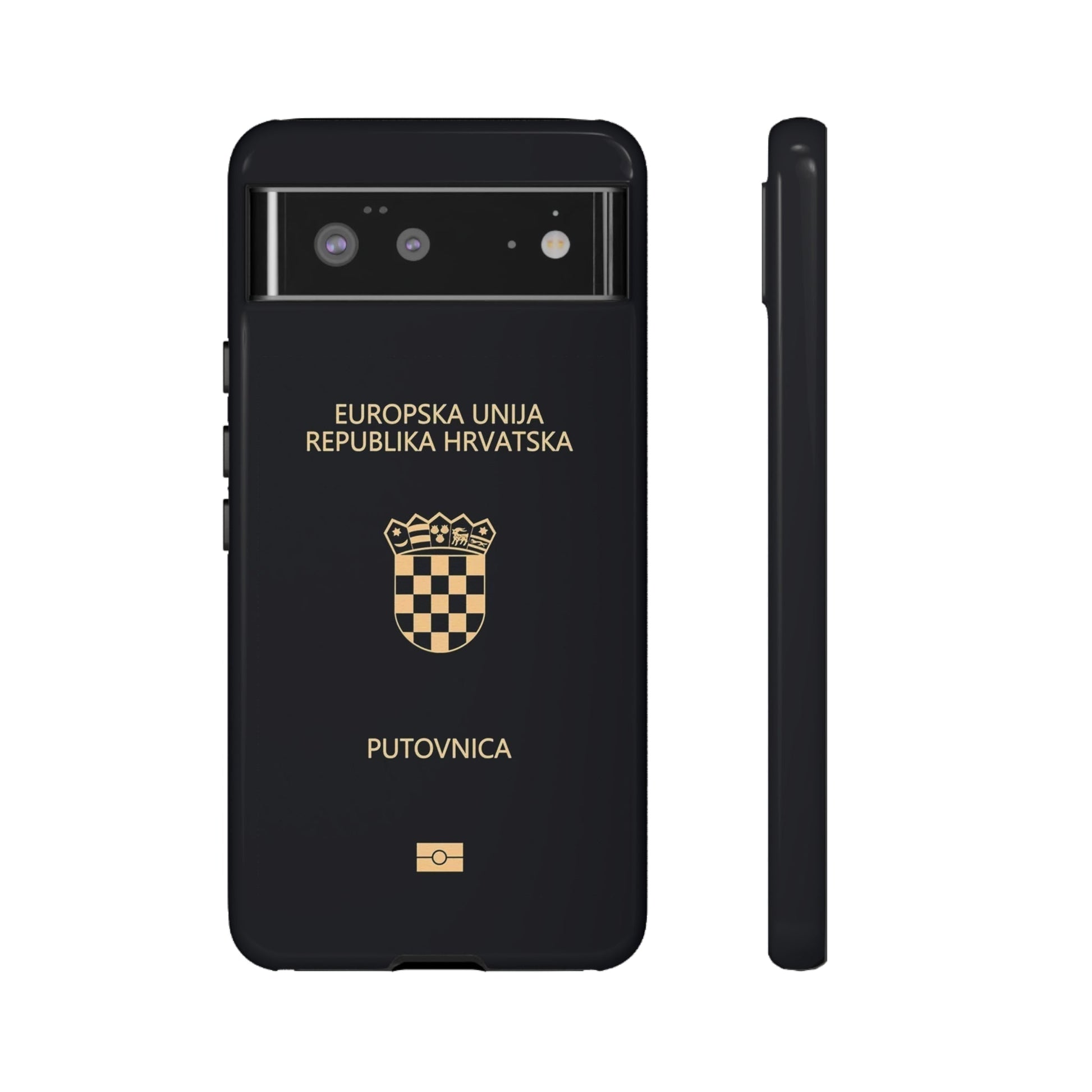 Phone Case-Croatian Passort | Tough-Google Pixel 6-Glossy-PhoneCaseBoss-Phone-Best-Phone-Cases