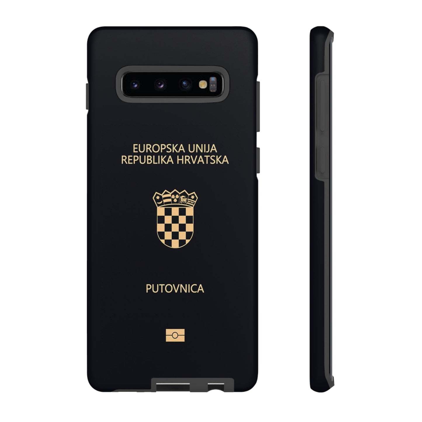 Phone Case-Croatian Passort | Tough-Samsung Galaxy S10 Plus-Matte-PhoneCaseBoss-Phone-Best-Phone-Cases