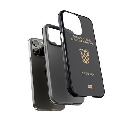 Phone Case-Croatian Passort | Tough-PhoneCaseBoss-Phone-Best-Phone-Cases