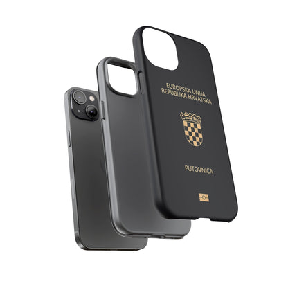 Phone Case-Croatian Passort | Tough-PhoneCaseBoss-Phone-Best-Phone-Cases