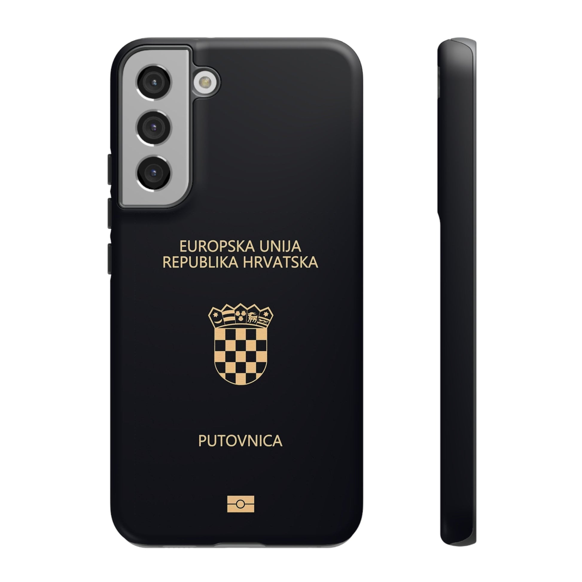 Phone Case-Croatian Passort | Tough-Samsung Galaxy S22 Plus-Matte-PhoneCaseBoss-Phone-Best-Phone-Cases