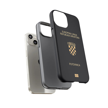 Phone Case-Croatian Passort | Tough-PhoneCaseBoss-Phone-Best-Phone-Cases
